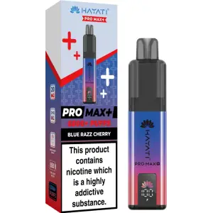 Hayati Pro Max Plus 6000 Prefilled Pod Kit - 20mg | Blue Razz Cherry